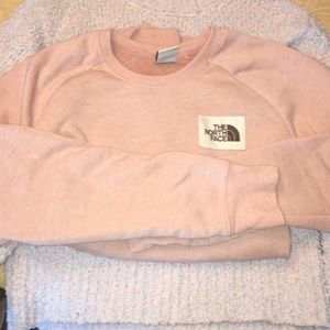 NWOT Baby Pink North Face Pullover - Women’s